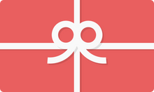 Load image into Gallery viewer, Image shows an illustrated icon of a gift card with a bow tied around it