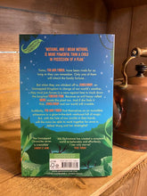 Load image into Gallery viewer, Image shows the back cover of the paperback book Jungle Drop by Abi Elphinstone