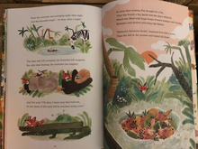 Load image into Gallery viewer, Image of some of the illustrations inside the book of Aesop&#39;s Fables illustrated by Marta Altes