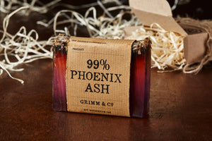 Image of 99% Phoenix Ash solid potion ingredient, otherwise known as lavender soap.