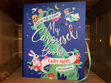 Load image into Gallery viewer, An image showing the front cover of the hardback book My Carousel Book - Fairy Tales.