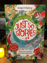 Load image into Gallery viewer, Image of the front cover of Just So Stories retold by Elli Woollard and illustrated by Maria Altes.
