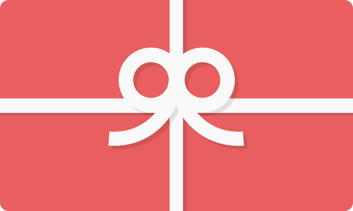 Image shows an illustrated icon of a gift card with a bow tied around it